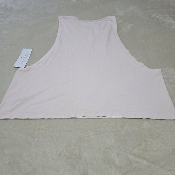 Spiritual Gangster Spell Out Pink Tank Top Size M/L Logo Lightweight Sleeveless - Picture 5 of 7